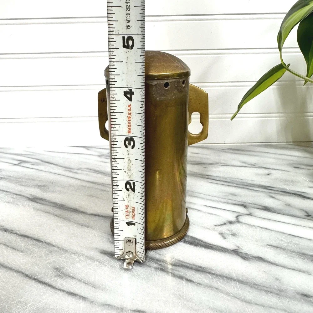 Vintage Bendix Brass Oil Lamp: Early Auto/Nautical Carriage Light
